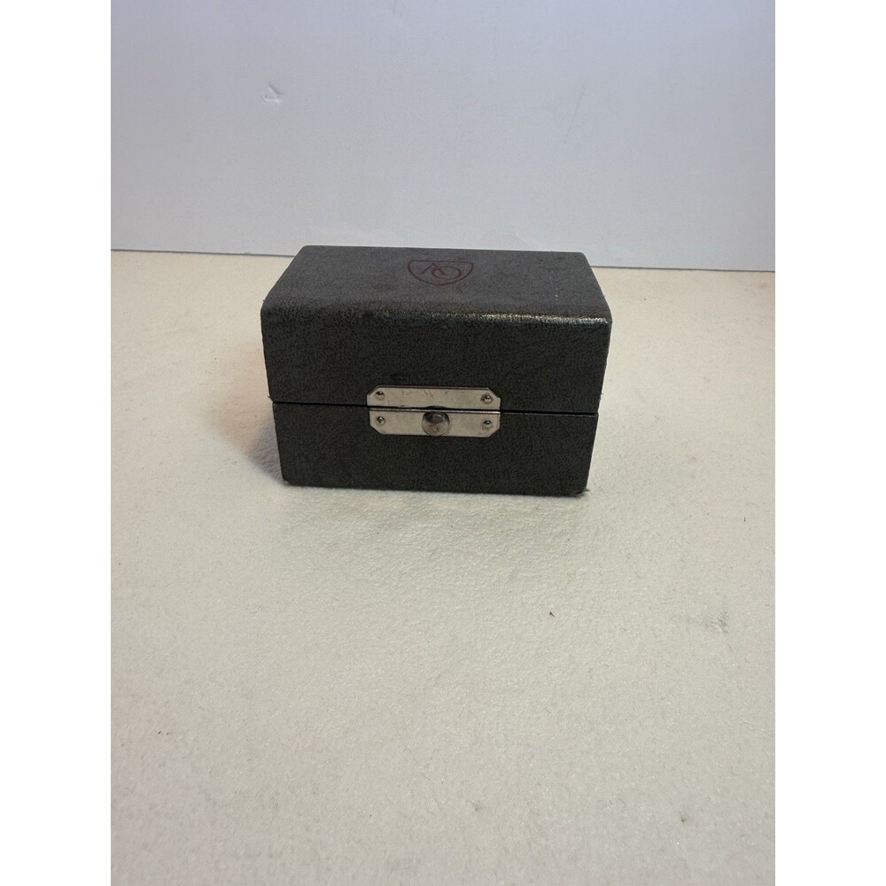 Vintage Spencer American Optical Screw Micrometer Measuring Eyepiece w/ Case USA
